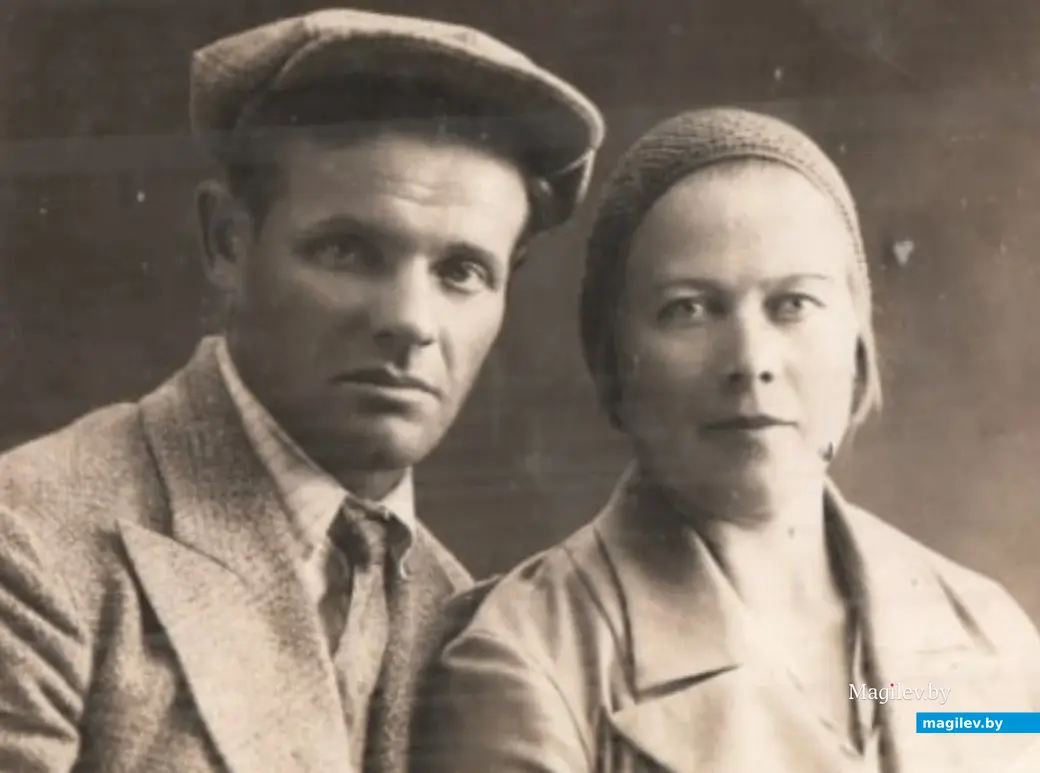 Родители Лидии Платоновны, Екатерина Брониславовна и Платон Акимович. Бобруйск,1935 год.