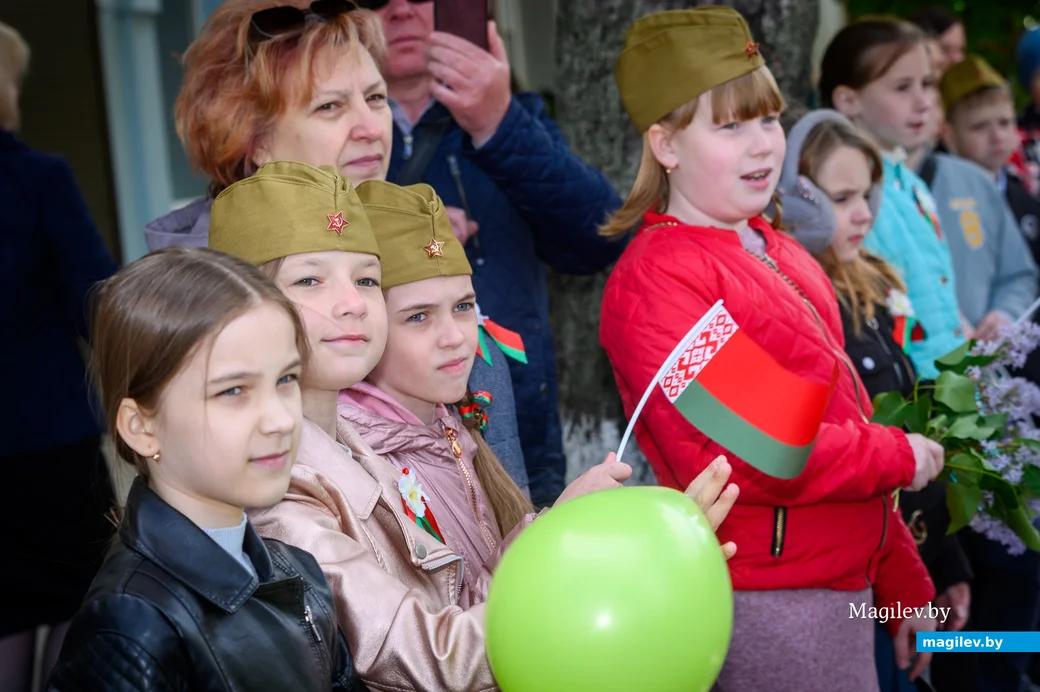 09.05.2024. Минская – Социалистическая – площадь Победы . Празднование Дня Победы 9 мая. Шествие