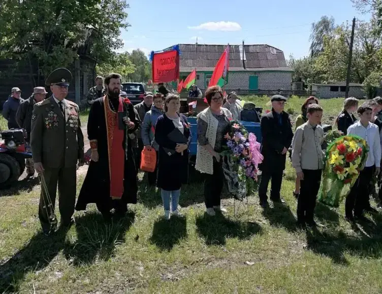 Бобруйский район, деревня Осово, 8 мая 2024 года. Мотоблокопробег «Мы этой памяти верны». Фото: tribunapracy.by.