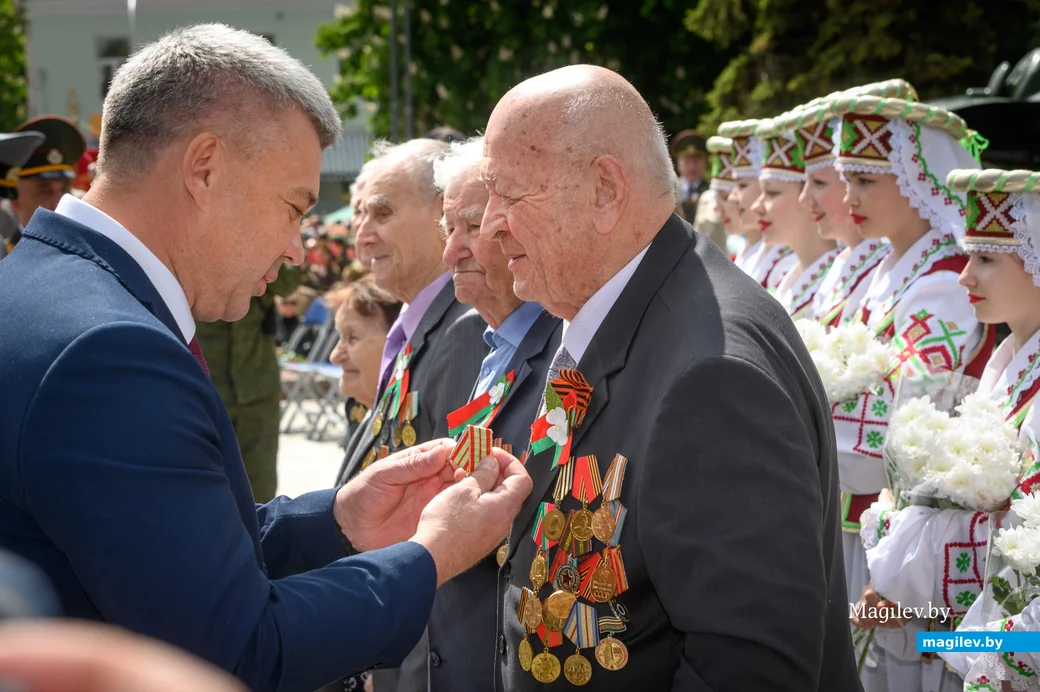 09.05.2024. Минская – Социалистическая – площадь Победы . Празднование Дня Победы 9 мая. Шествие