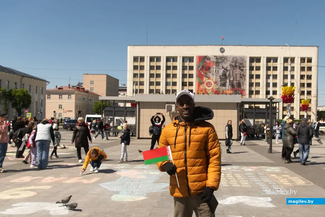 Могилев, 9 мая 2024 года. Празднование Дня Победы.