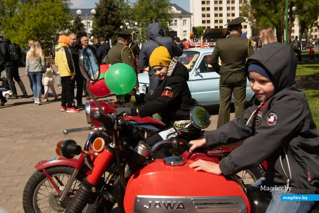 Могилев, 9 мая 2024 года. Празднование Дня Победы.