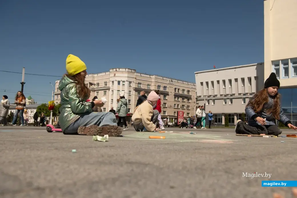 Могилев, 9 мая 2024 года. Празднование Дня Победы.