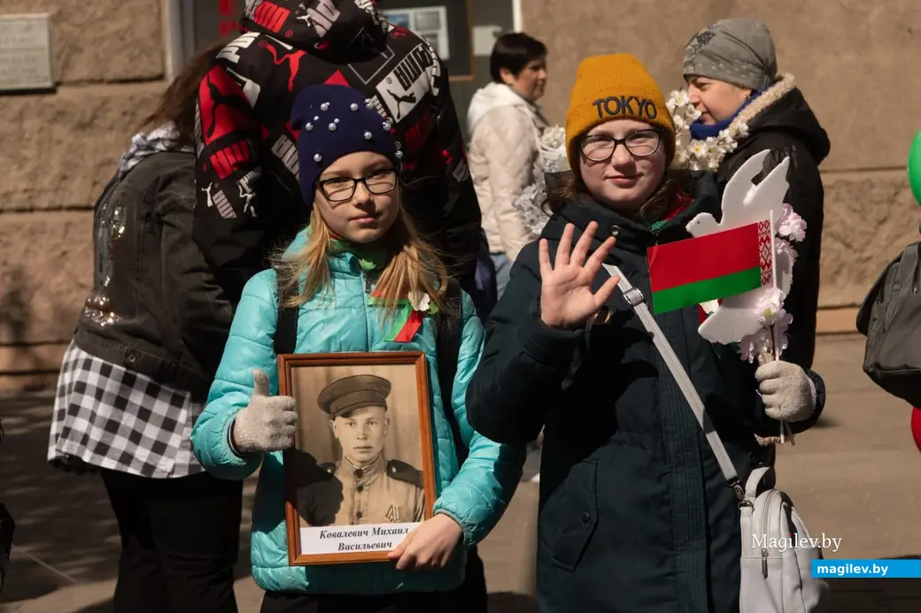 Могилев, 9 мая 2024 года. Празднование Дня Победы.