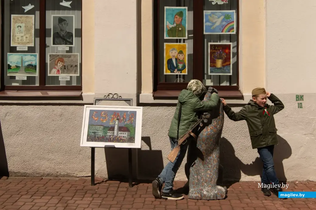 Могилев, 9 мая 2024 года. Празднование Дня Победы.