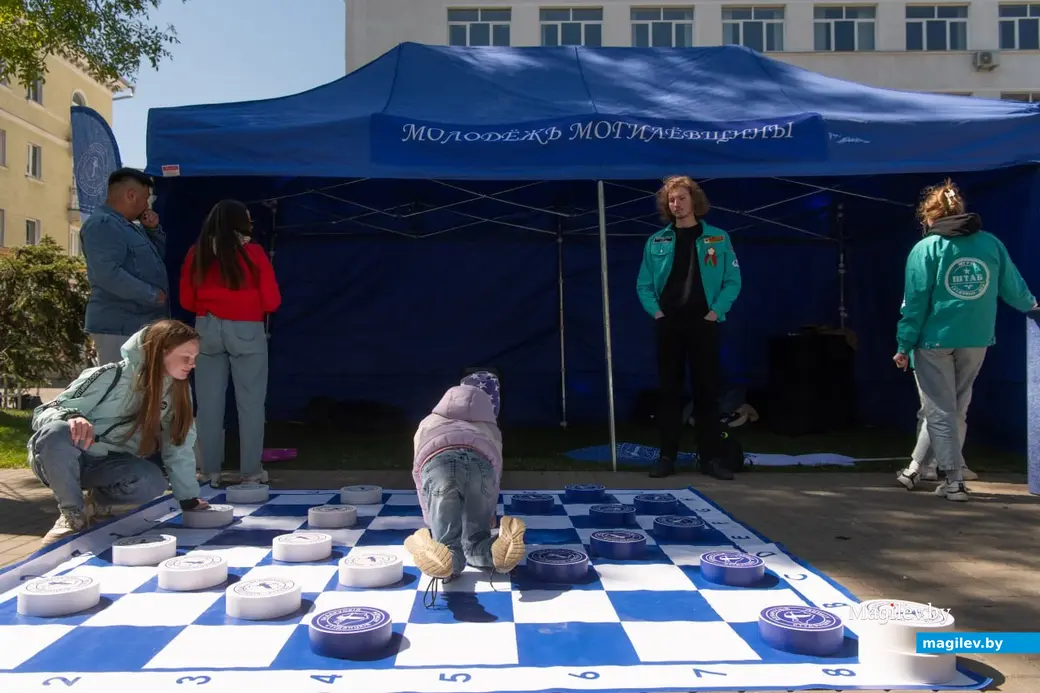 Могилев, 9 мая 2024 года. Празднование Дня Победы.