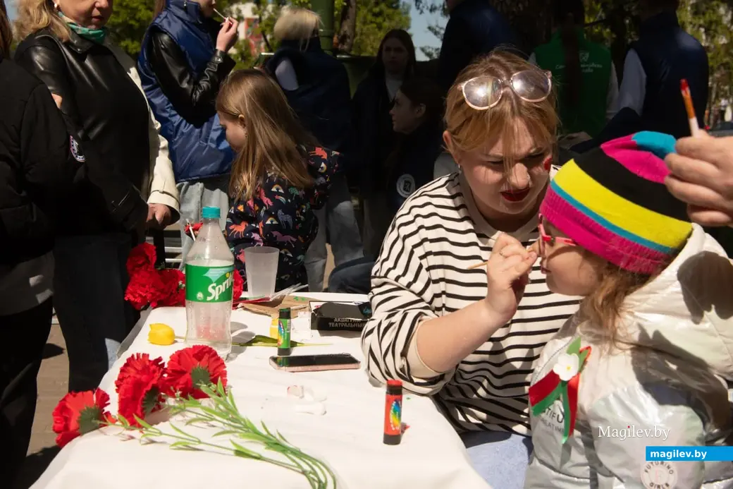 Могилев, 9 мая 2024 года. Празднование Дня Победы.