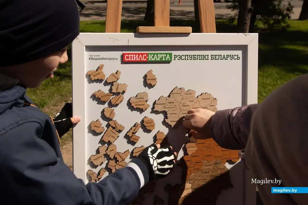 Могилев, 9 мая 2024 года. Празднование Дня Победы.