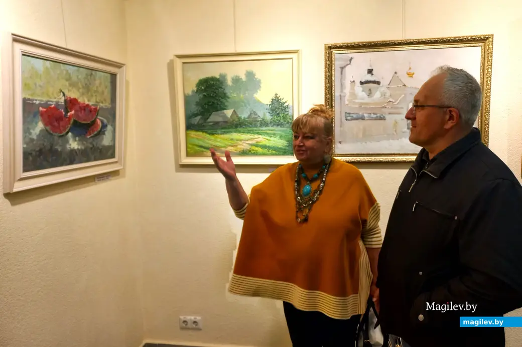 10.05.2024 г., Могилев, Выставочный зал музея истории Могилева. Открытие выставки Романа Коршунова.