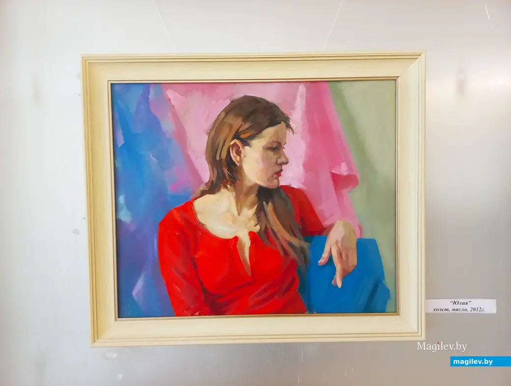 10.05.2024 г., Могилев, Выставочный зал музея истории Могилева. Открытие выставки Романа Коршунова.