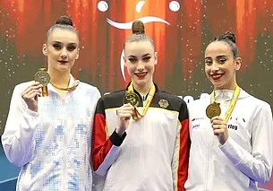 Белорусская гимнастка завоевала «серебро» на этапе Кубка мирового вызова в Португалии