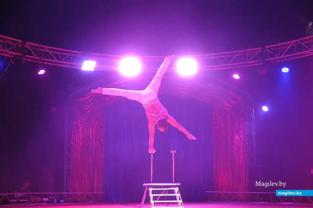 Май 2024 г. Могилев, пр.Пушкинский. Выступление цирка-шапито Sirius.