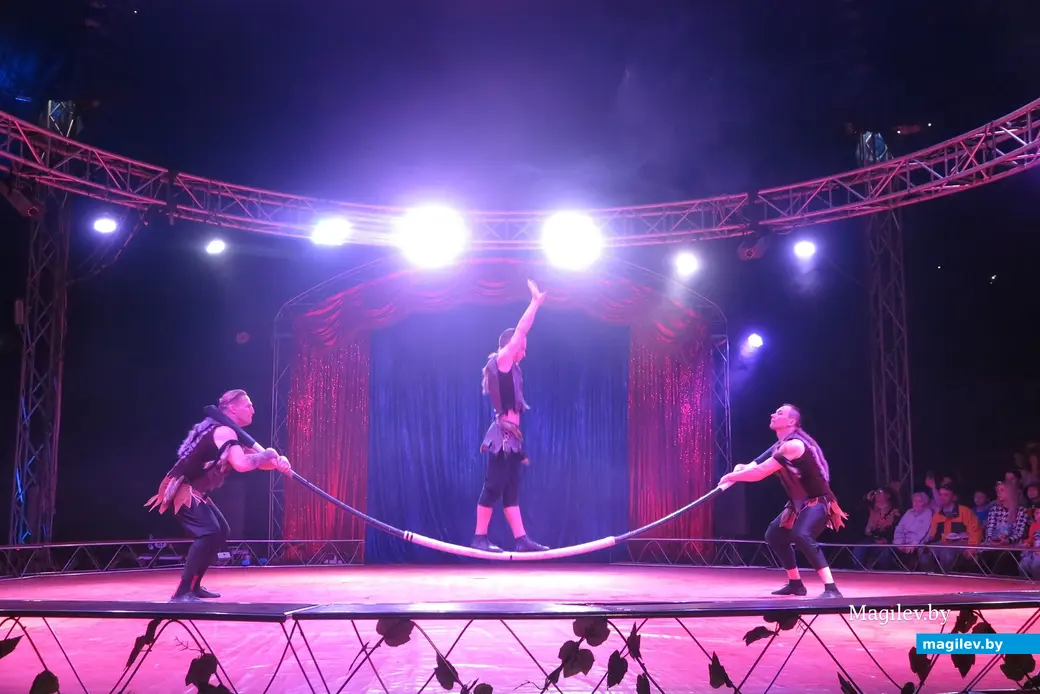 Май 2024 г. Могилев, пр.Пушкинский. Выступление цирка-шапито Sirius.