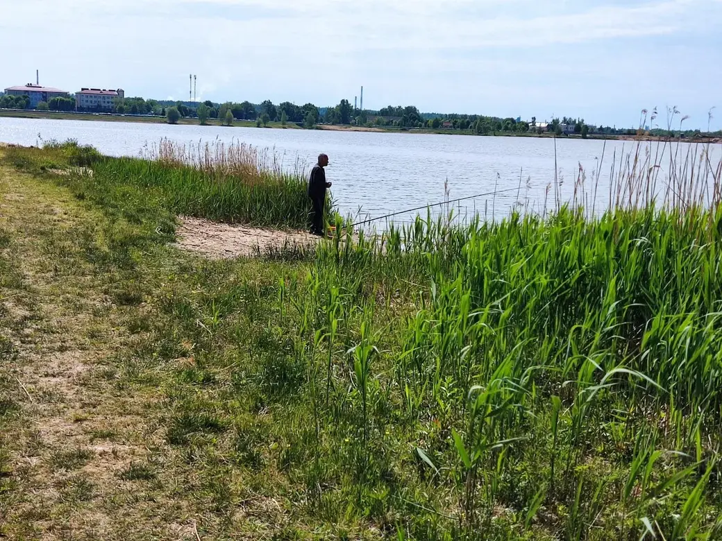 22.05.2024 г. Могилев, Гребеневское водохранилище (Святое озеро). Фото Ирины Половиковой.