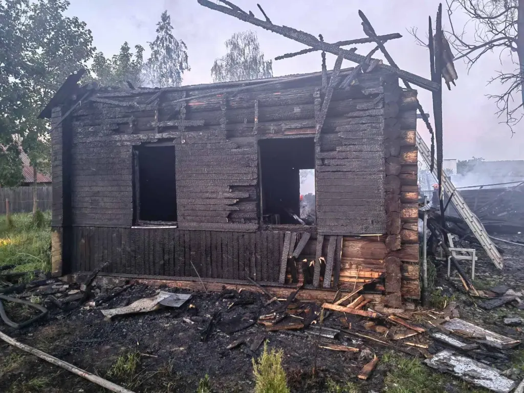 Пожар в Шкловском районе: горел частный дом, в огне погибла пожилая женщина  | magilev.by