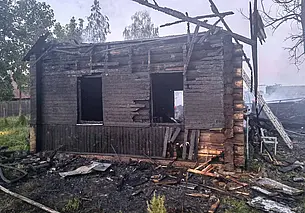 Пожар в Шкловском районе: горел частный дом, в огне погибла пожилая женщина