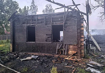 Пожар в Шкловском районе: горел частный дом, в огне погибла пожилая женщина