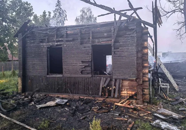 Пожар в Шкловском районе: горел частный дом, в огне погибла пожилая женщина