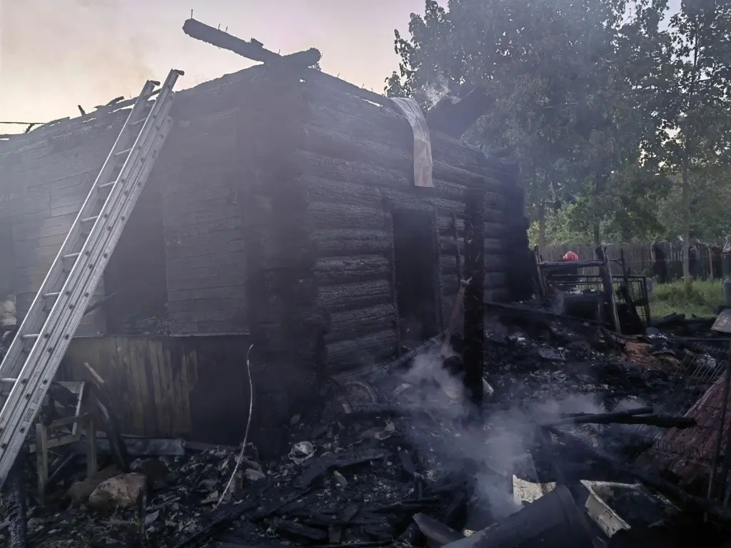 Пожар в Шкловском районе: горел частный дом, в огне погибла пожилая женщина  | magilev.by