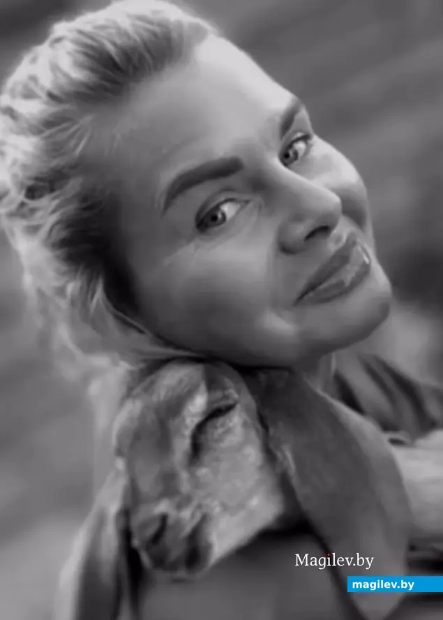 Бобруйск. Валерия Костян со своей любимицей Доней Розой.