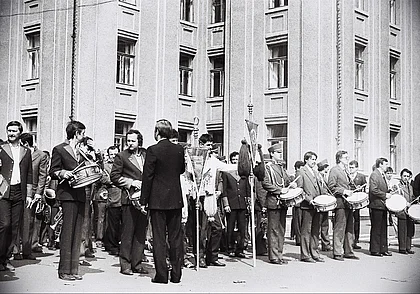 Однажды в Могилеве. Простые  слова барабанщика