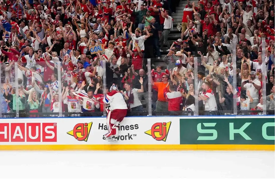 26 мая 2024г. Сборная Чехии обыграла Швейцарию в финале чемпионата мира по хоккею. Фото: iihf.com