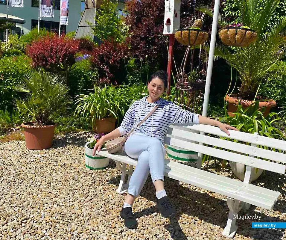 2023 год. Германия. Саксония. Елена. После сауны.