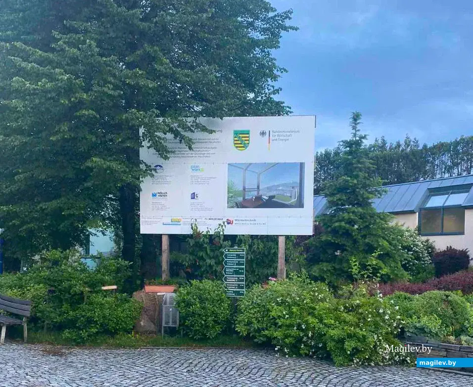 2023 год. Германия. Саксония. Один из термальных курортов.