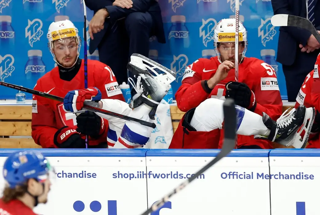 Чемпионат мира по хоккею 2024, финал. Швейцария - Чехия 0:2. Фото Reuters
