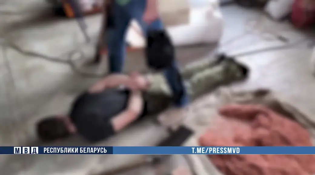 Фото: стоп-кадр с видео МВД РБ