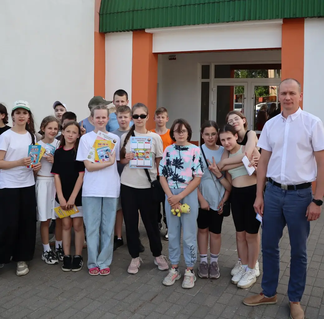 Май 2024 г., Бобруйск. Могилевские школьники на экскурсии по предприятию. Фото: УП «Бобруйскгаз»