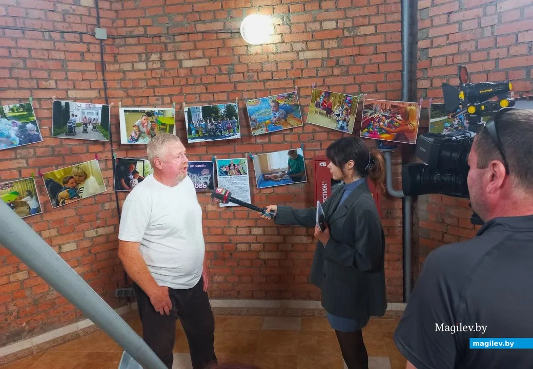 05.06.2024 г., Могилев, городская Ратуша. Открытие фотовыставки Валерия Москалева.