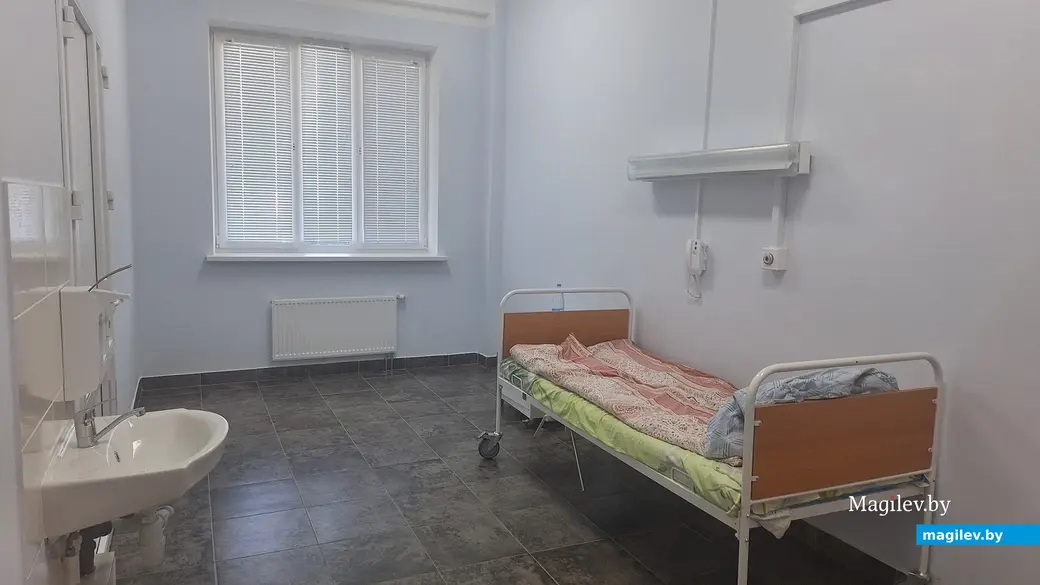 Май 2024 г. Могилев. Палата в новой «инфекционке».