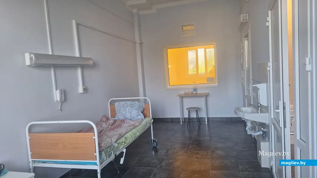 Май 2024 г. Могилев. Палата в новой «инфекционке».
