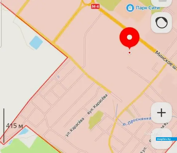 Наши озера – в левом нижнем углу карты.