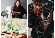 Обновить любимую куртку или создать эксклюзивный подарок: как педагог зарабатывает на росписи одежды