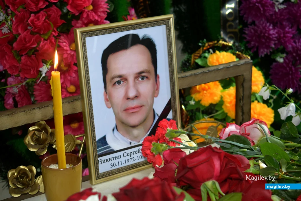 12 июня 2024 г. Бобруйск, ритуальный зал на ул. Рокоссовского. Прощание с трагически погибшим