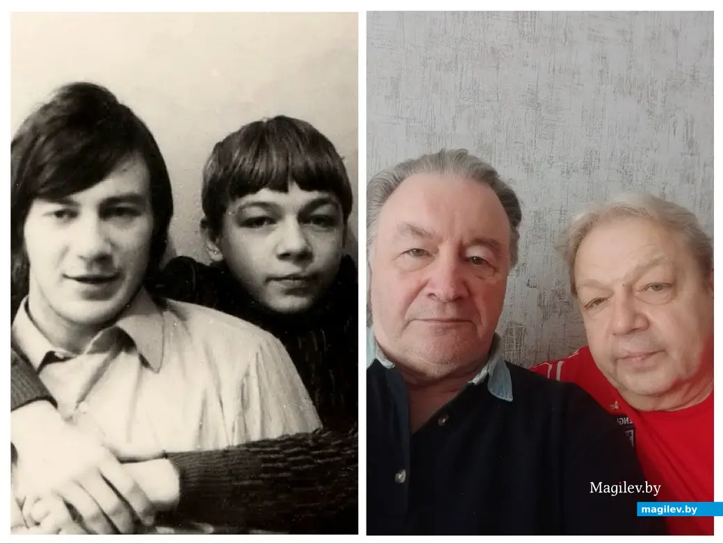 В 1971 г. и в 2024 г.: Могилев, Валера Катков - Сергей Корнеев.