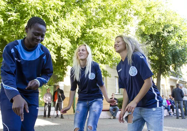 Могилевский пасодобль в стиле рок-н-ролл  на Ленинской