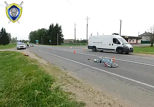 Следователи ищут очевидцев ДТП в Осиповичском районе, в котором пострадал велосипедист