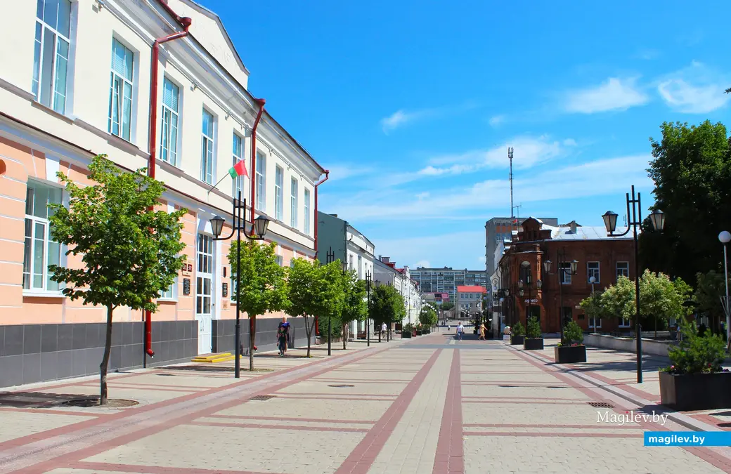18 июня 2024 года. Пинск. Пешеходная улица.