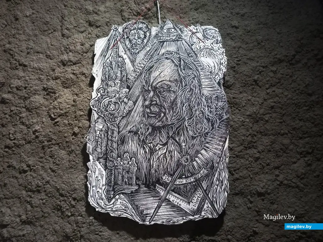 21.06.2024 г., Могилев, Арт-ЦуМ на Дубровенке. Выставка Виктора де Буга «Исторические вехи Могилева».