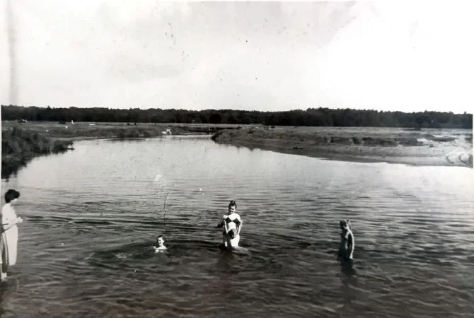 1970-е. Река Птичь в Заполье