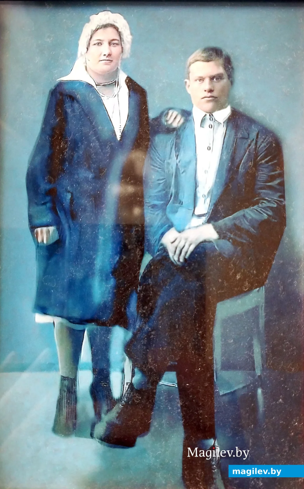 1933 год. Свадьба Николая Антоновича Василевского и Марии Петровны Кирдун, родителей
