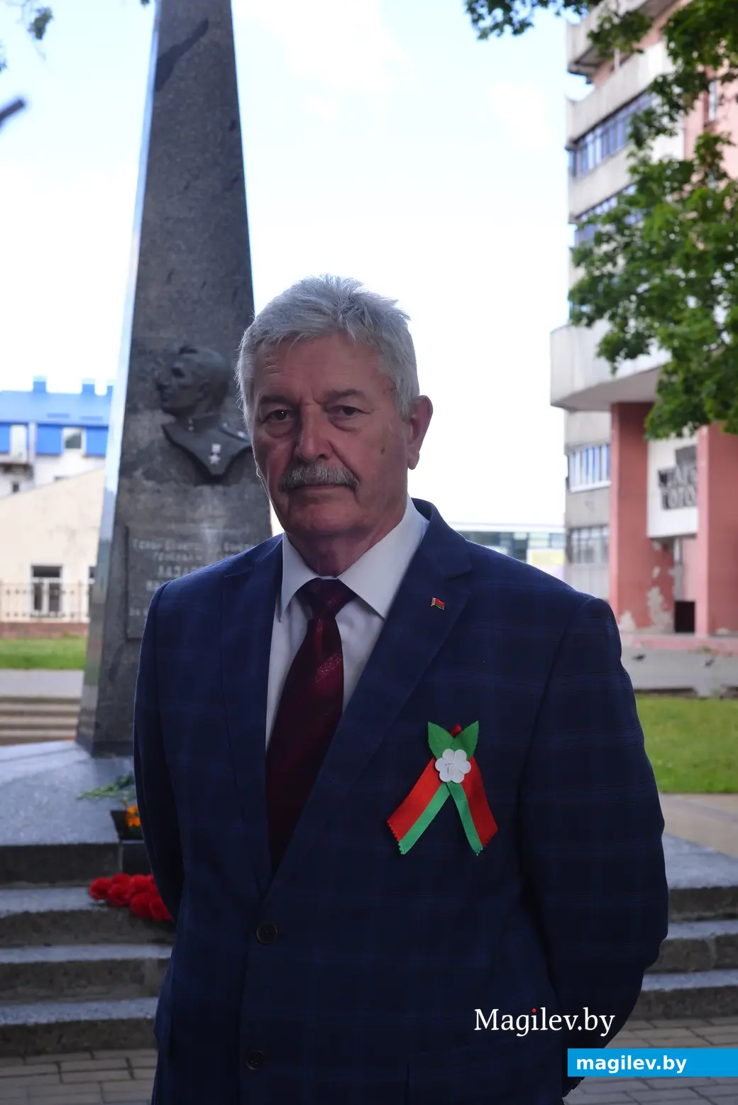 25 июня 2024 г. Могилев, ул.Первомайская. Торжественное мероприятие памяти героя Советского Союза Ивана Лазаренко.