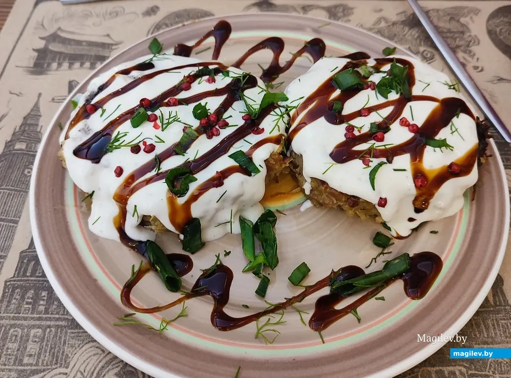 Сытный ужин с бесподобным десертом. Сходили на фестиваль белорусской кухни в ресторан «Мейли», 26 июня 2024 г.