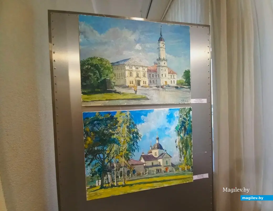 28.06.2024 г.,Могилев, выставочный зал музея истории города. Выставка «Пространство мира и созидания».