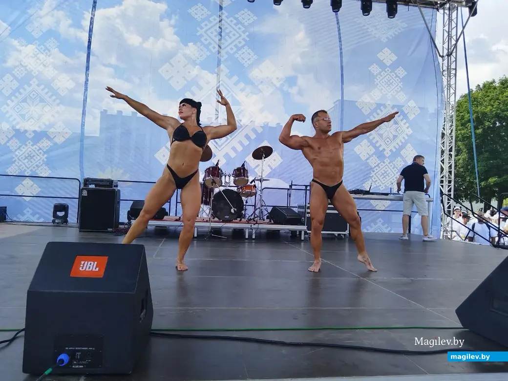 Могилев, 29 июня 2024 года. Конкурс «Самый сильный могилевчанин».