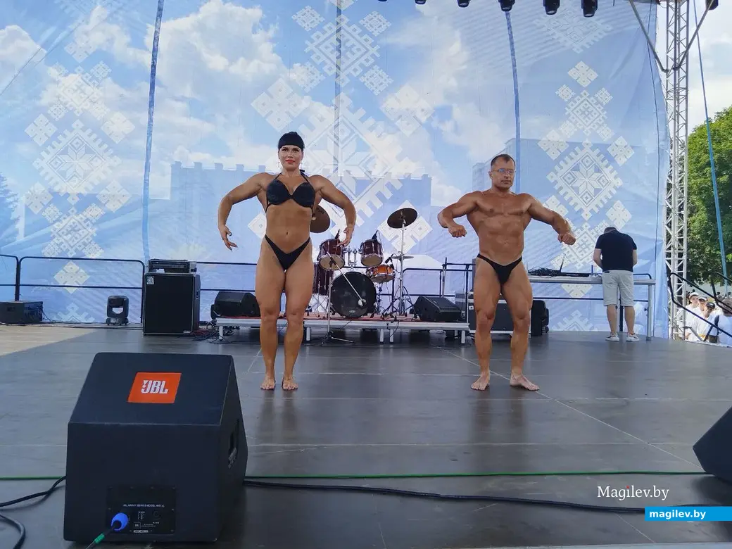 Могилев, 29 июня 2024 года. Конкурс «Самый сильный могилевчанин».