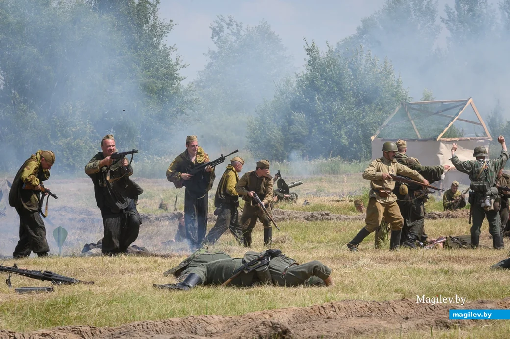 30.06.2024. Щатково, Бобруйский район. Военно-историческая реконструкция Бобруйской